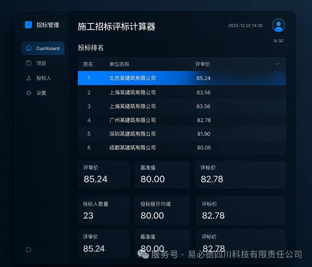 易必德报价计算器